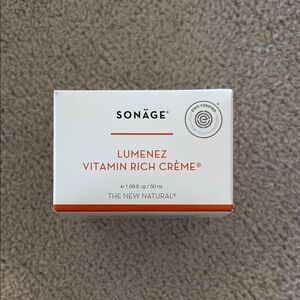 Sonage Lumenez Vitamin Rich Crème NWT